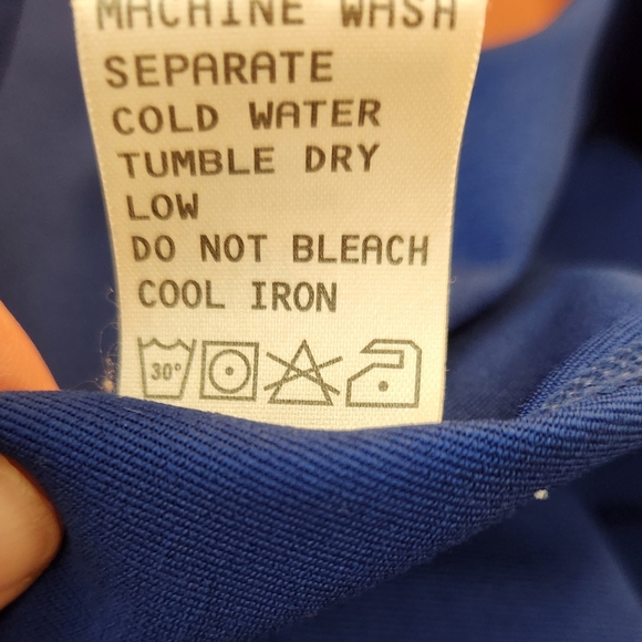 Tail Tennis Outfit: Blues & White Tank and Skort Set Womens Large - Picture 8 of 13